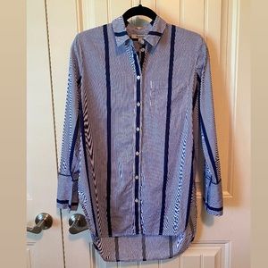 Madewell Stripped Button Down Tunic
